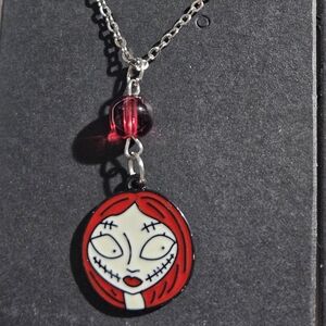 Nightmare Before Christmas Sally Charm Necklace